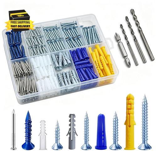 270pcs drywall anchors - anchors, and