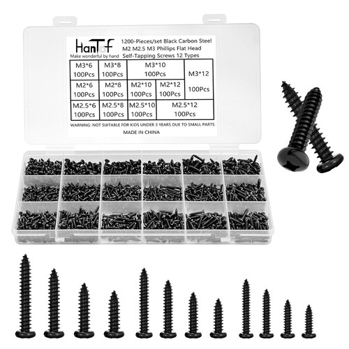 1200pcs black tiny - 1200pcs,
